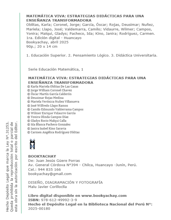MATEMÁTICA VIVA: ESTRATEGIAS DIDÁCTICAS PARA UNA ENSEÑANZA TRANSFORMADORA - Imagen 2